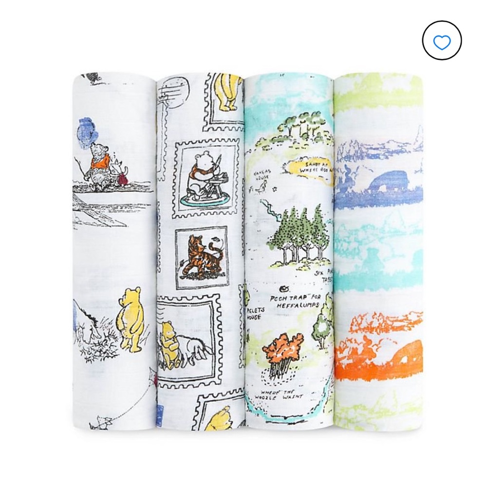 Aden + Anais Winnie the Pooh Muslin Blanket Set